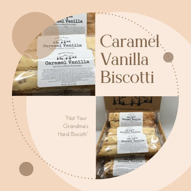Caramel Vanilla Biscotti - Java Momma
